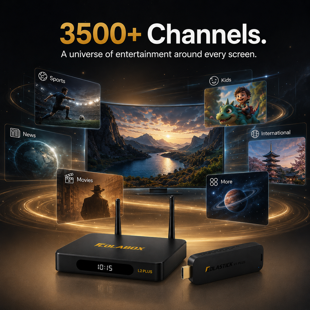 ColaBox L2 Plus + ColaStick V1 Plus Combo — Two TVs, One Purchase