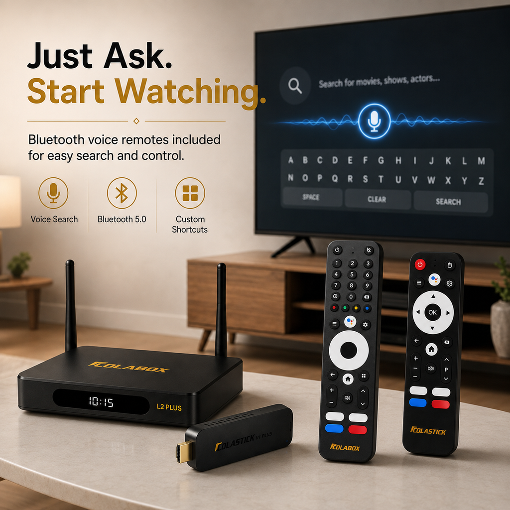 ColaBox L2 Plus + ColaStick V1 Plus Combo — Two TVs, One Purchase
