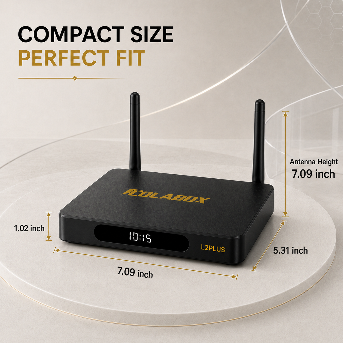 ColaBox L2 Plus — 4K Android 14 TV Box with 3,500+ Live Channels