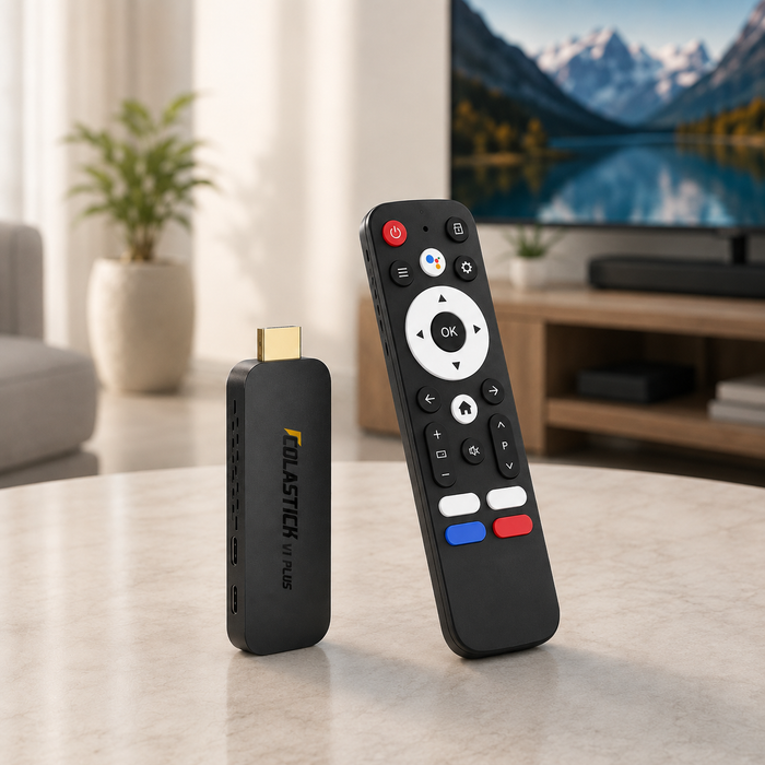ColaStick V1 Plus — Portable 4K Streaming Stick, 3,500+ Channels