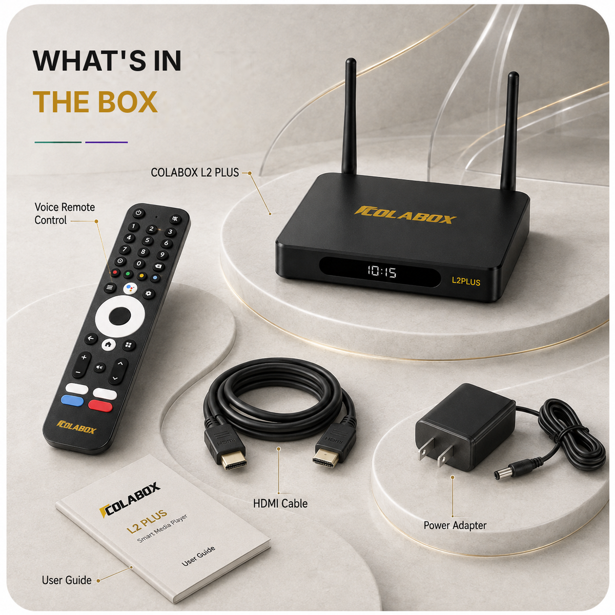 ColaBox L2 Plus — 4K Android 14 TV Box with 3,500+ Live Channels